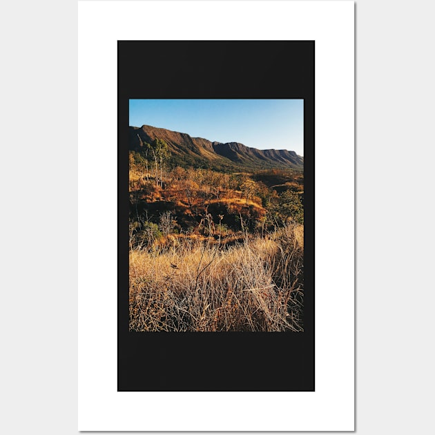 Dry Mountainous National Park Landscape Wall Art by visualspectrum